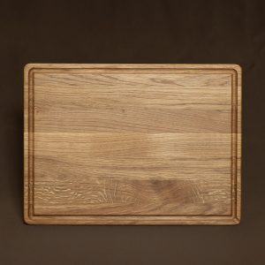 Tammi leikkuulauta M, reunakuviolla